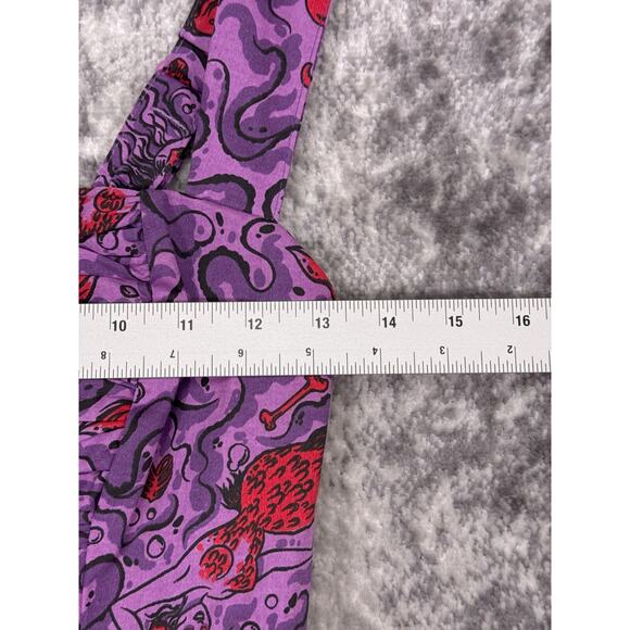 New Vixen Micheline Pitt Dress XS Womens Sea Creature Print Fit Flare - Picture 4 of 8